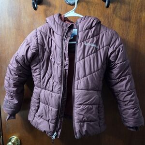 Columbia girls Katelyn Crest Jacket, Size XS, Malbec color